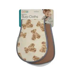 آروغ‌گیر نوزاد دی روحه مدل خرس خسته بسته 2 عددی