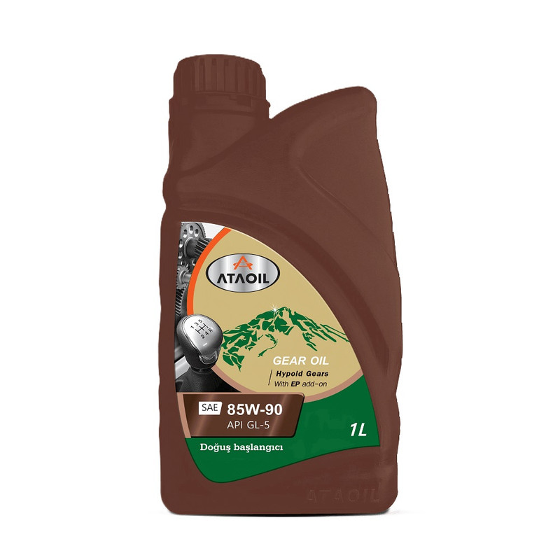 روغن گیربکس دستی آتا اویل مدل 85w90 GL-5 حجم 1 لیتر