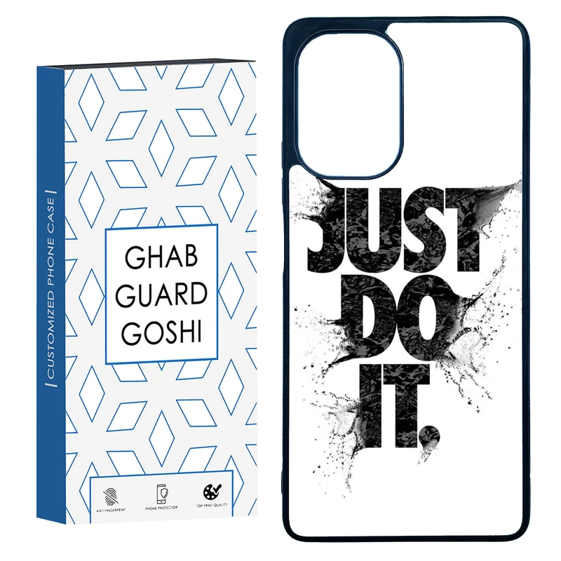 کاور قاب گارد گوشی طرح just do it کد TPU-107 مناسب برای گوشی موبایل شیائومی Poco F5 / Redmi Note 12 Turbo