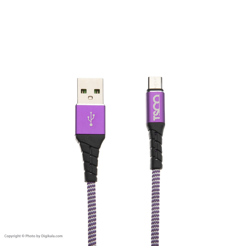 کابل تبدیل USB به microUSB تسکو مدل TC A194 طول 1 متر