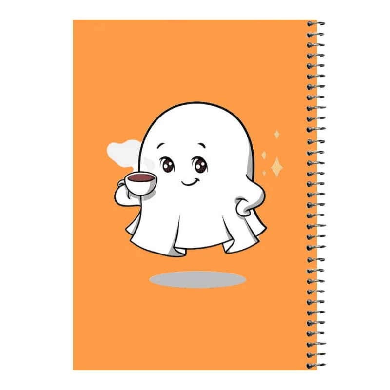 دفتر مشق 80 برگ اس جی مدل روح و قهوه   