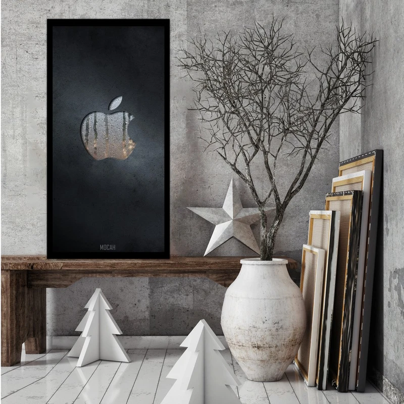 تابلو بکلیت طرح برند گوشی موبایل مدل B-S3074