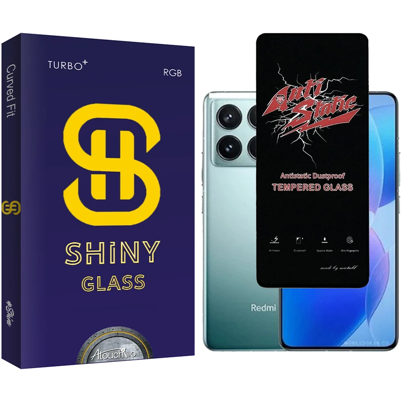محافظ صفحه نمایش آتوچبو مدل Shiny Antistatic مناسب برای گوشی موبایل شیائومی Redmi K70 Ultra