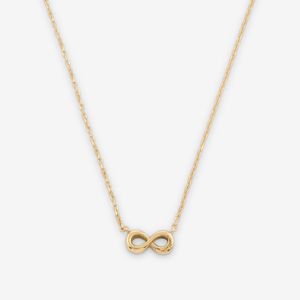 گردنبند طلا 18 عیار زنانه با زنجیر حلقه‌ای (فلامینگو) گلدم مدل PE1312001