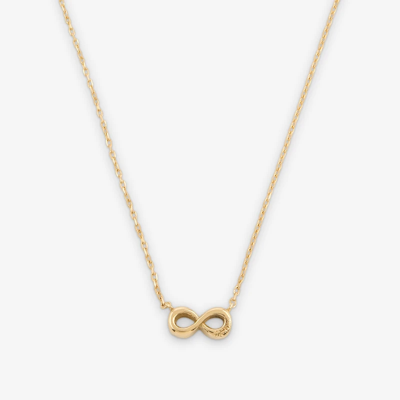 گردنبند طلا 18 عیار زنانه با زنجیر حلقه‌ای (فلامینگو) گلدم مدل PE1312001