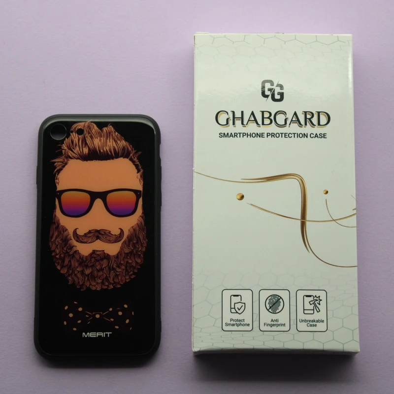  کاور قاب گارد مدل پشت گلس پسرانه مناسب برای گوشی موبایل اپل iPhone 7/8/SE 2020/SE 2022 