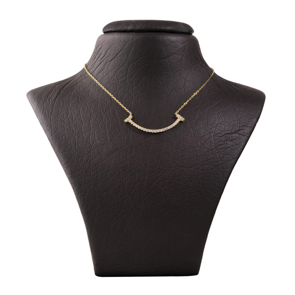گردنبند طلا 18 عیار زنانه جواهری سون مدل 3343