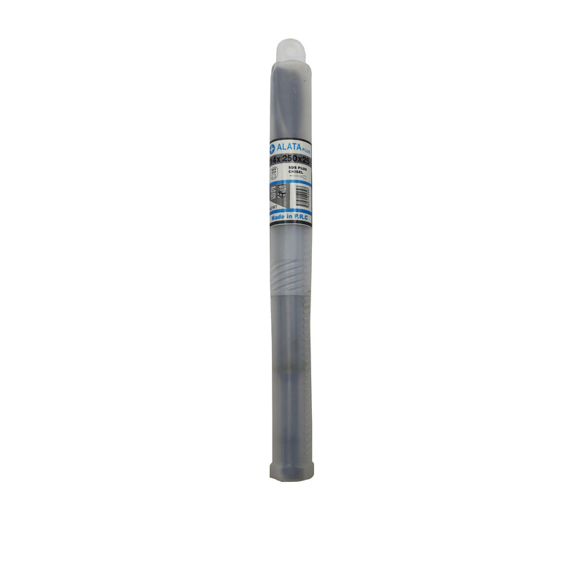 قلم 4 شیار بتن کن آلاتا مدل نوک تخت کد YP-14*250*25MM سایز 25 سانتی متر