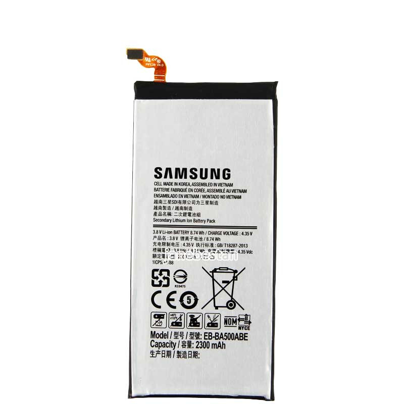 باتری موبایل مدل EB-BA500ABE ظرفیت 2300میلی آمپر ساعت مناسب برای گوشی موبایل سامسونگ Galaxy a5