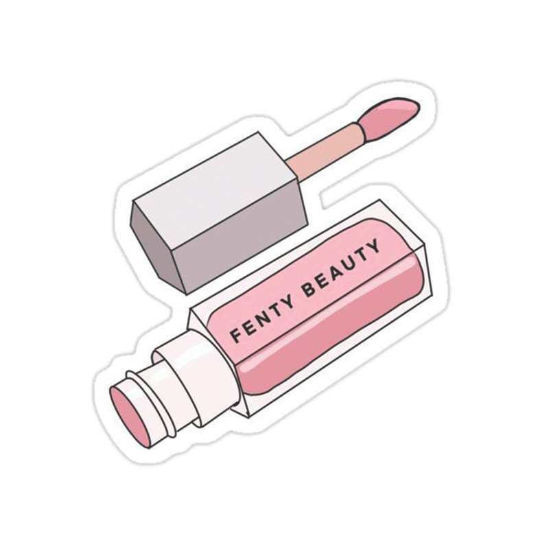 استیکر تزئینی موبایل و تبلت مدل رژ کد 2322