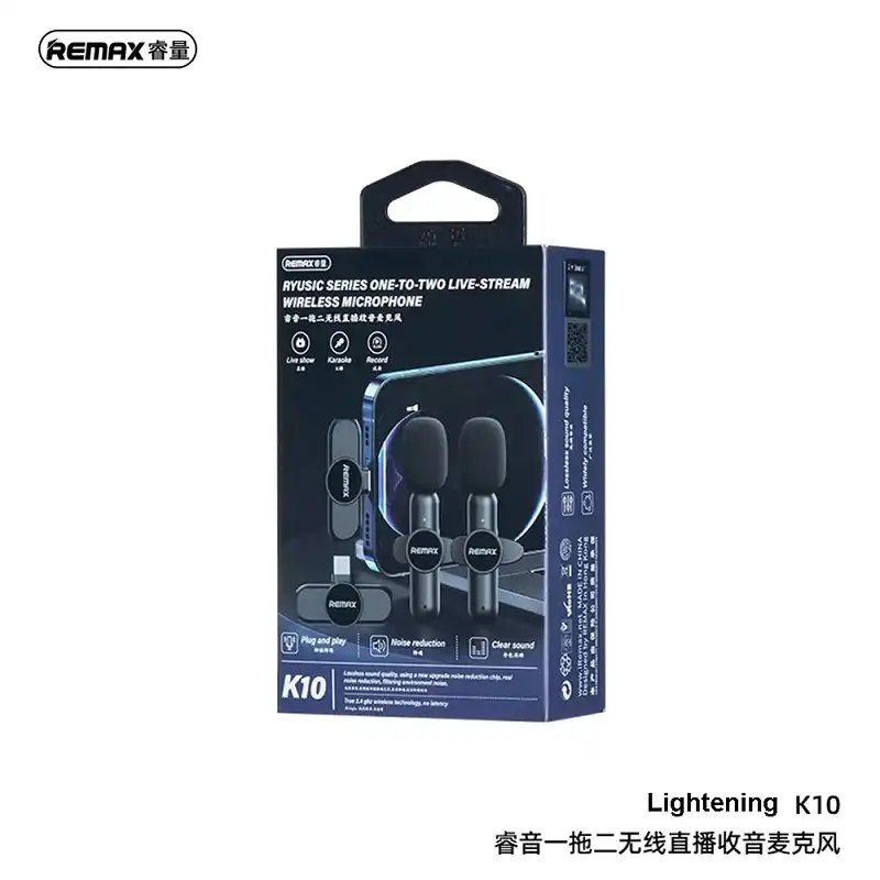 میکروفن بی سیم ریمکس مدل Lightening