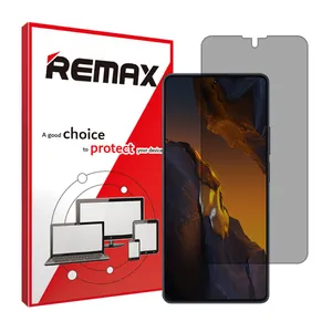 Remax brand shockproof Privacy screen protector glass for Xiaomi Poco F5