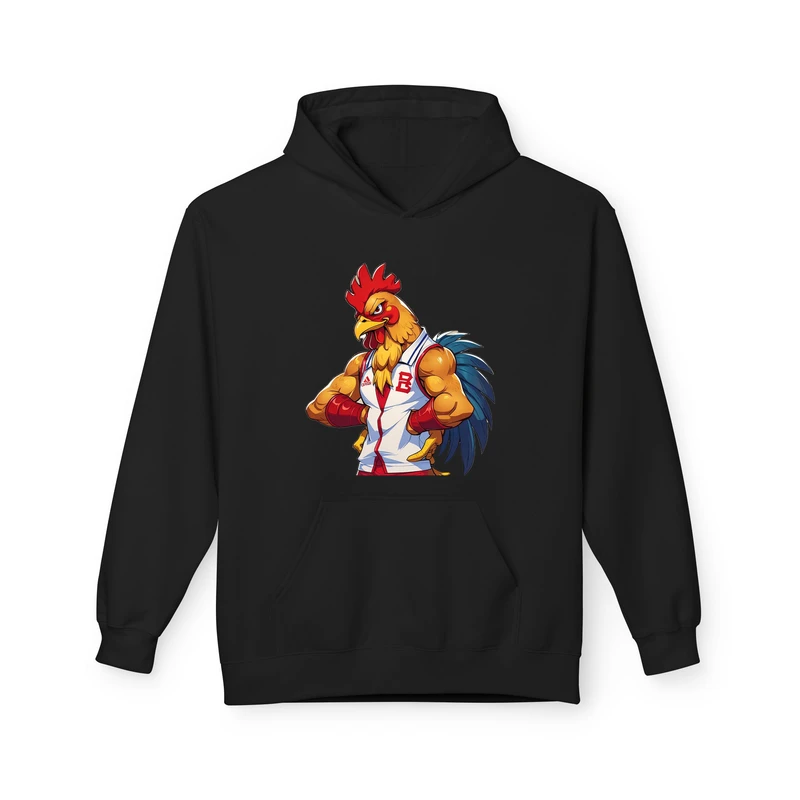 هودی مردانه پاد آفرین مدل خروس کد 217