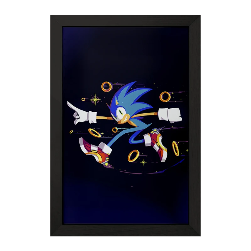 تابلو خندالو مدل سونیک (Sonic) کد 37028