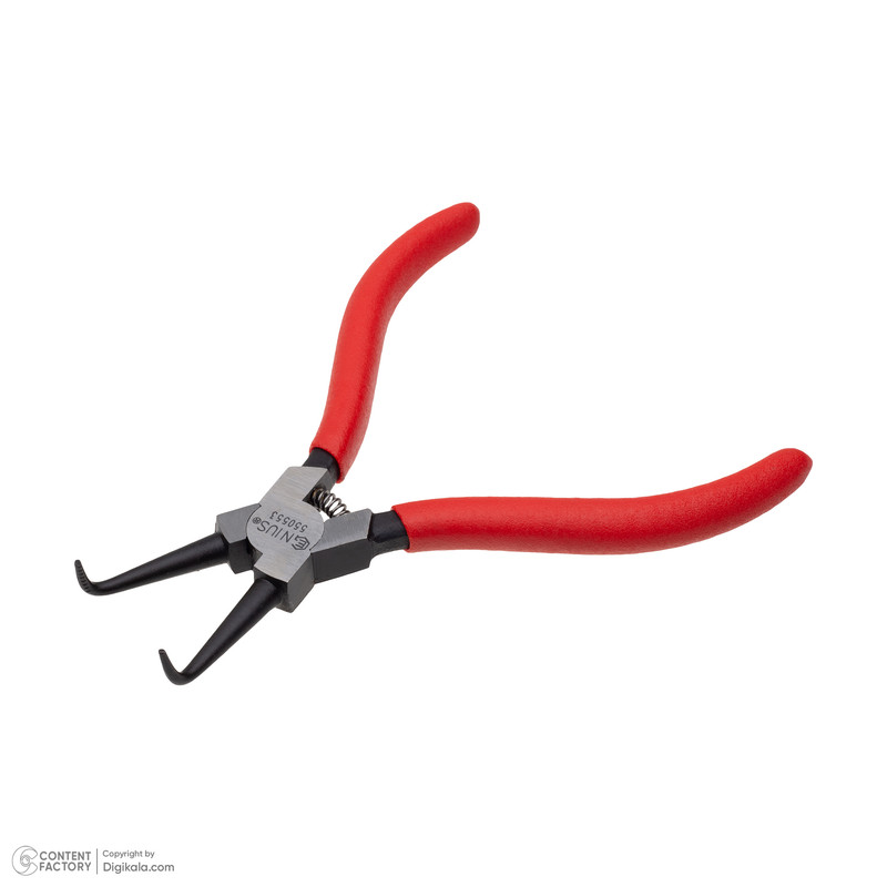 انبر خارجمع کن جنیوس تولز مدل سر کج کد 550553 سایز 5 اینچ