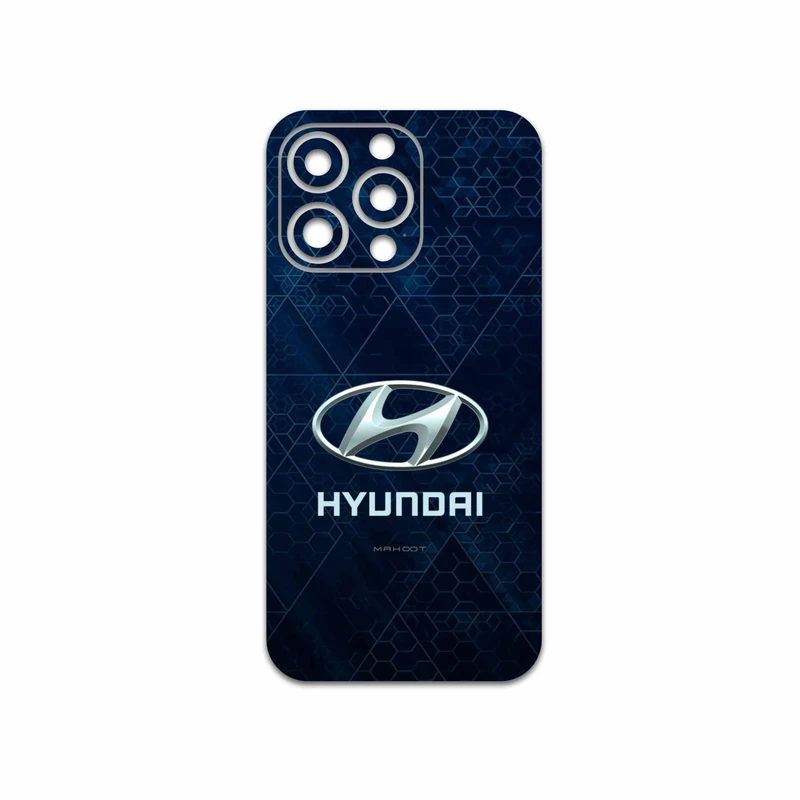 برچسب پوششی ماهوت مدل Hyundai-Logo مناسب برای گوشی موبایل اپل iphone 13 Pro