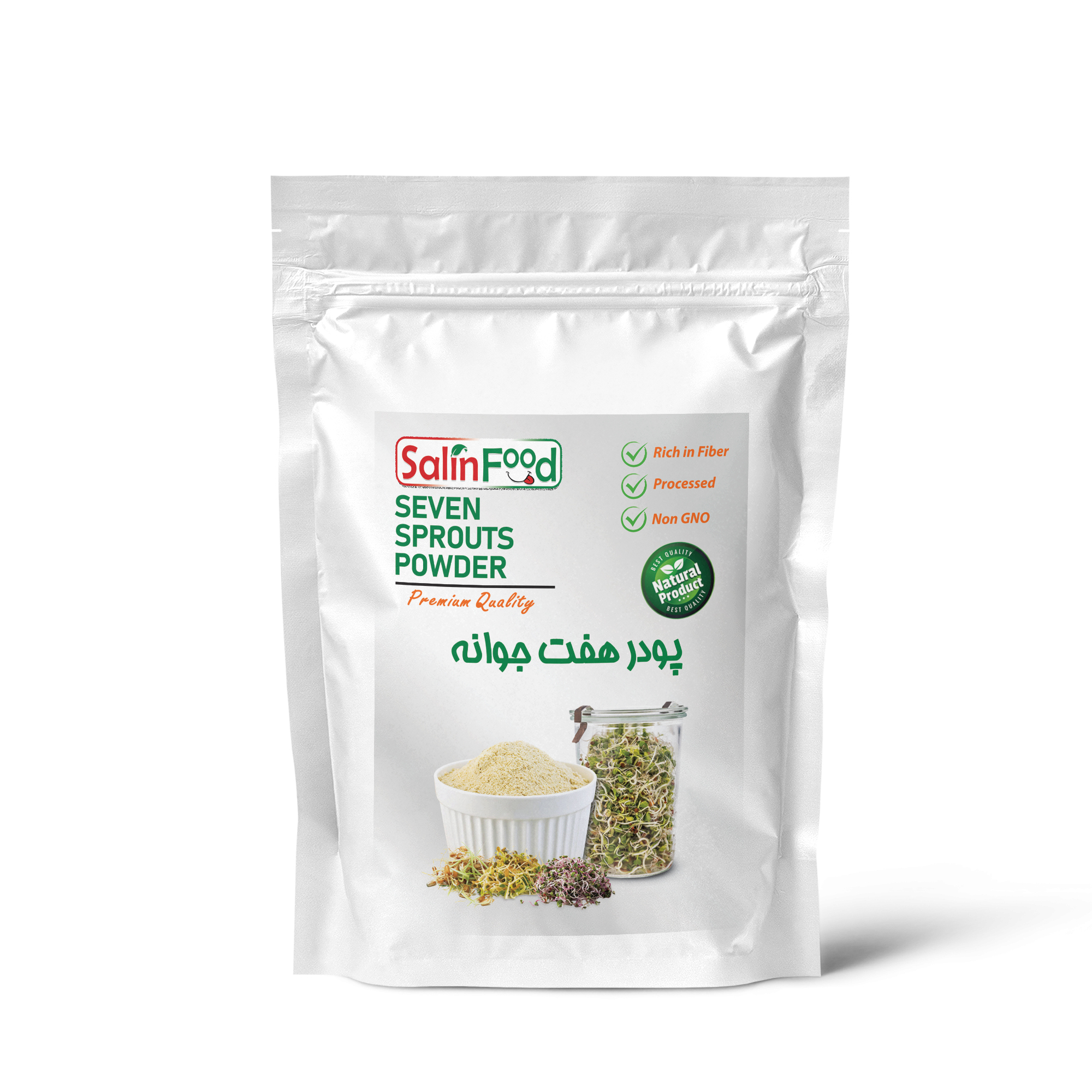 پودر هفت جوانه سالین فود - 175 گرم