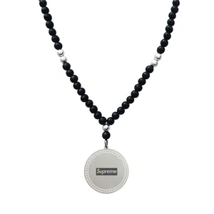 گردنبند مردانه ترمه ۱ کد OXS1120