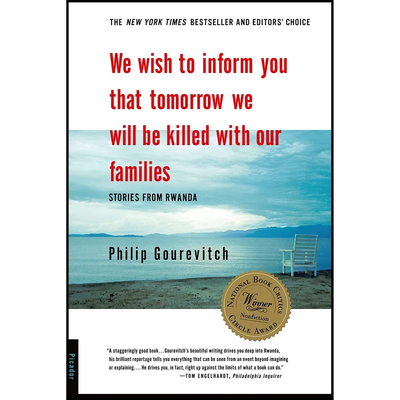 کتاب We Wish to Inform You That Tomorrow We Will be Killed With Our Families اثر Philip Gourevitch انتشارات Picador