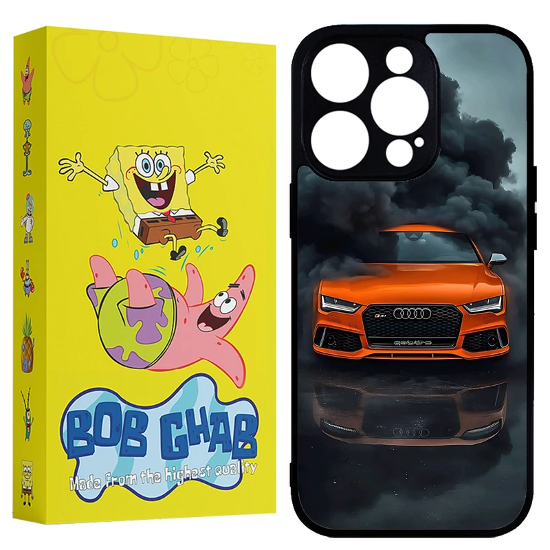 کاور باب قاب طرح ماشین مدل BCP15P مناسب برای گوشی موبایل اپل iPhone 15 Pro