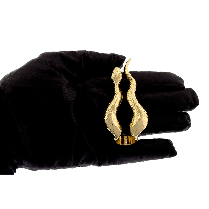 انگشتر زنانه برانت مدل مار بزرگ لوکس