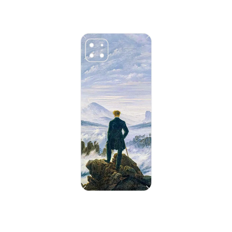 برچسب پوششی ماهوت مدل Wanderer above the Sea of Fog مناسب برای گوشی موبایل سامسونگ Galaxy A22 5G