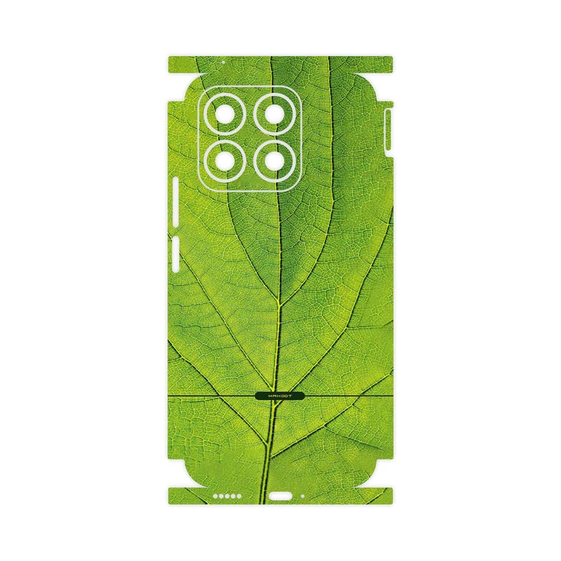 برچسب پوششی ماهوت مدل Leaf_Texture-FullSkin مناسب برای گوشی موبایل آنر X8b