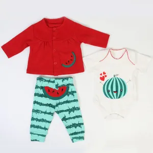 ست 3 تکه لباس نوزادی مدل cag258