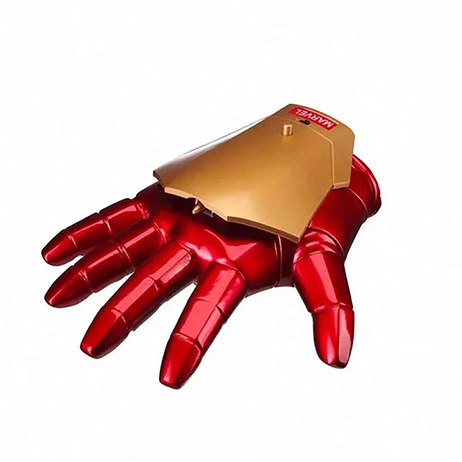 ابزار ایفای نقش مدل  دستکش آیرون من Iron man سری تیر پرتاب کن