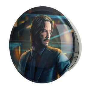 آینه جیبی خندالو طرح جان ویک John Wick مدل تاشو کد 28552