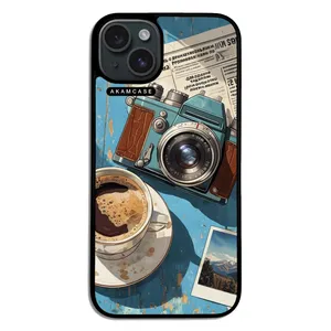 AKAM AMC-WA15PLUS-COFFEE-1 Cover For Apple iPhone 15 Plus