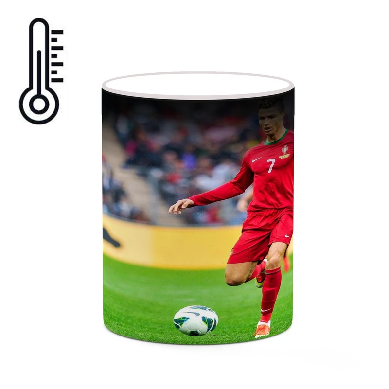 ماگ حرارتی کاکتی طرح Ronaldo رونالدو مدل mgh43203