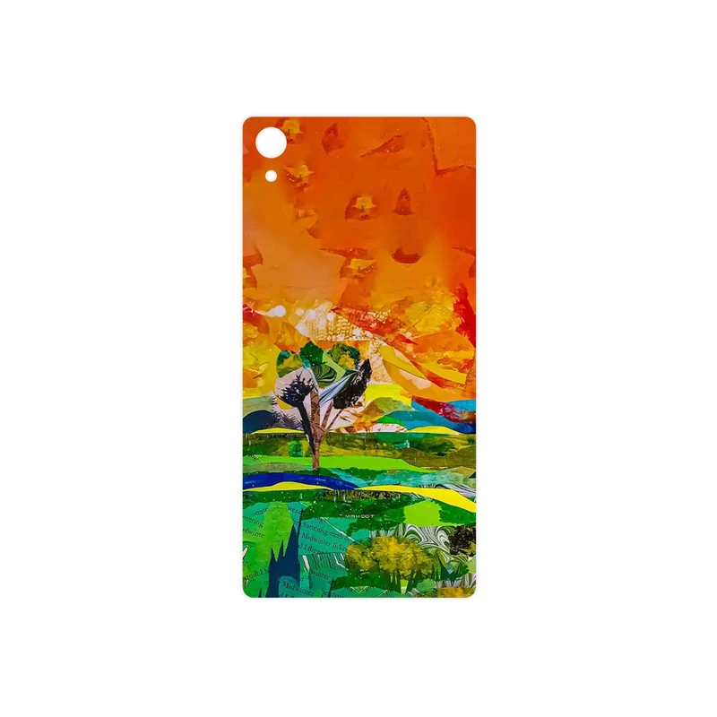 برچسب پوششی ماهوت مدل Collage of Painting مناسب برای گوشی موبایل سونی Xperia Z2