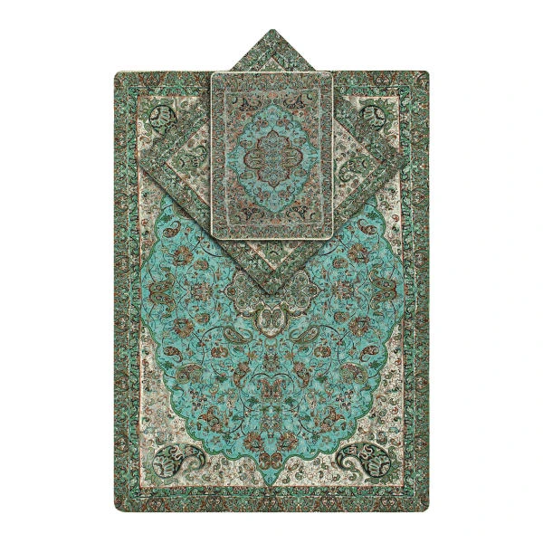 سجاده و جانماز ترمه مدل خاتم یزد کد 9878