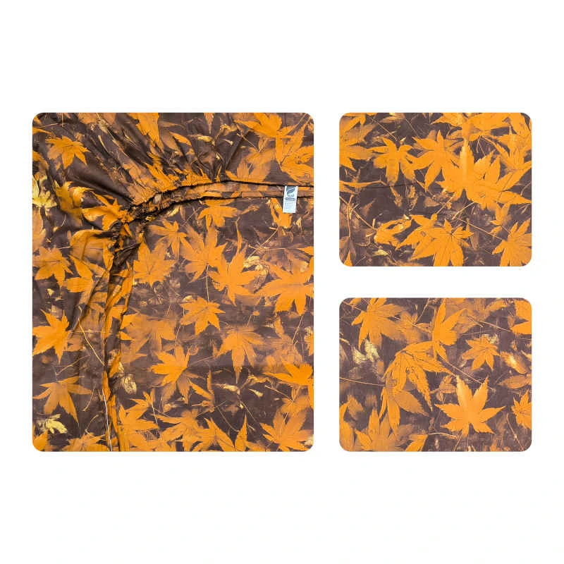 سرویس ملحفه آدنو مدل Autumn کد IR176 دونفره 3 تکه