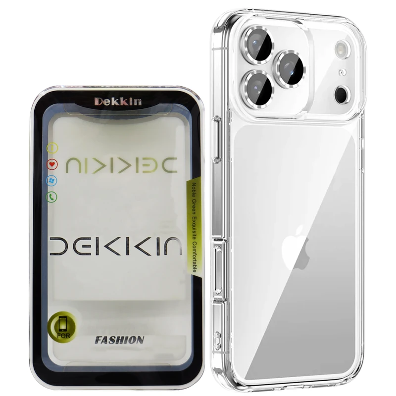 کاور دکین مدل Crystal مناسب برای گوشی موبایل اپل iPhone 17 Pro Max