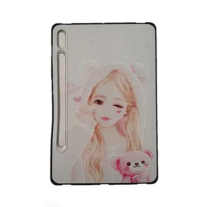 کاور طرح دختر مدل OD_01 مناسب برای تبلت سامسونگ Galaxy Tab S7 T875