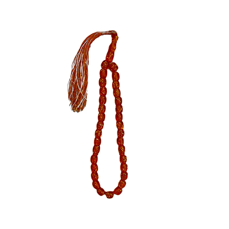 تسبیح صمغ ۳۴ دانه مدل ۰۵