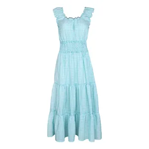 پیراهن ساحلی یقه گرد زنانه پاتن جامه مدل 04F9008