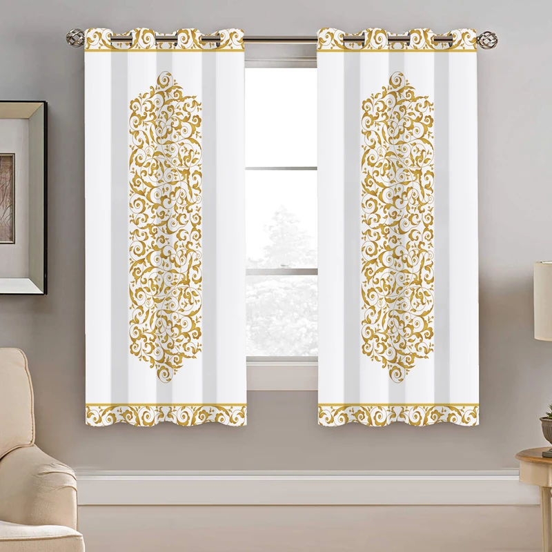 پرده نیروانا طرح سنتی مدل هازان کد 9044 سایز 140×200 سانتی متر