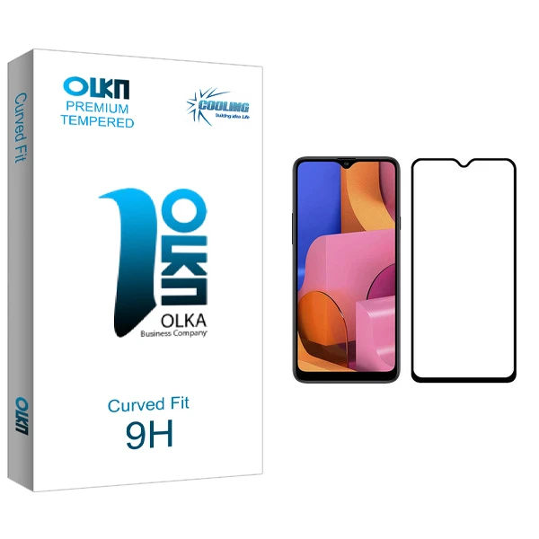 محافظ صفحه نمایش کولینگ مدل Olka glass مناسب برای گوشی موبایل سامسونگ Galaxy A20s