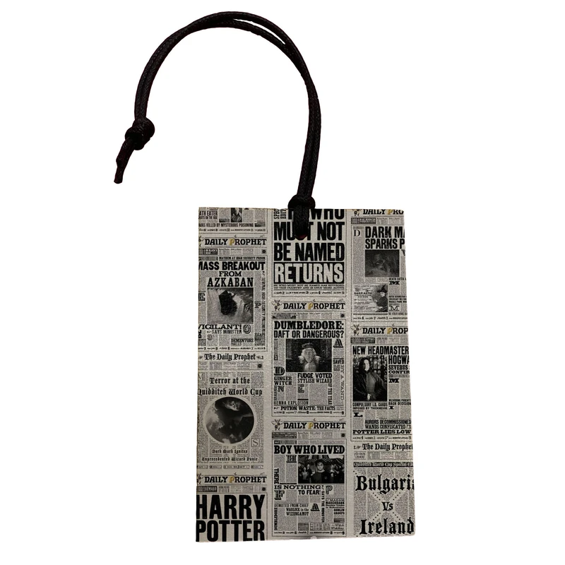 آویز تزیینی خودرو آی تمر مدل روزنامه لاکچری کد 15