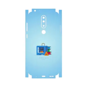 MAHOOT 3D Printer-FullSkin Cover Sticker for Nokia 5.1 Plus