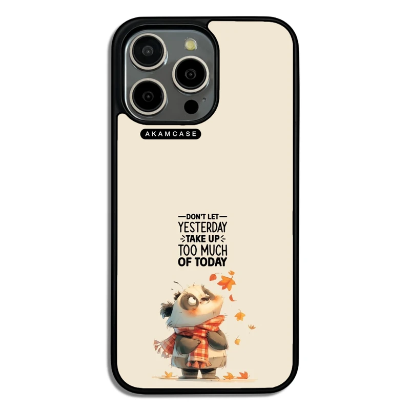 کاور آکام مدل AMC-WA15PROMAX-ANIMALS QOUTES-12 مناسب برای گوشی موبایل اپل iPhone 15 Pro Max