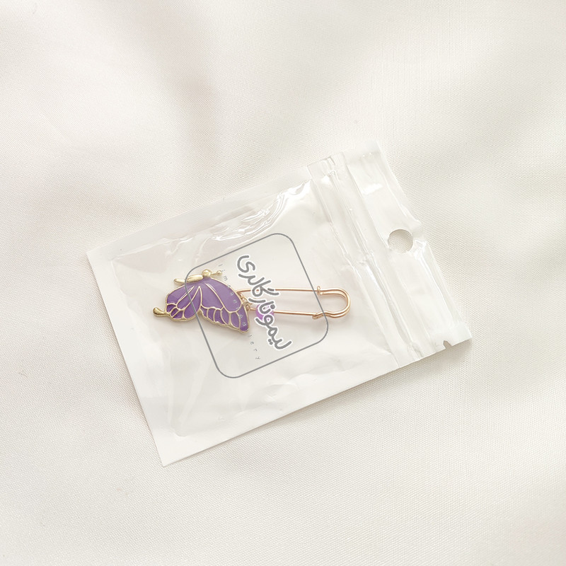 سنجاق سینه زنانه لیمونار گالری مدل پروانه prp