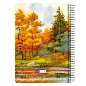 دفتر مشق 100 برگ دایان مدل پاییز کد 506