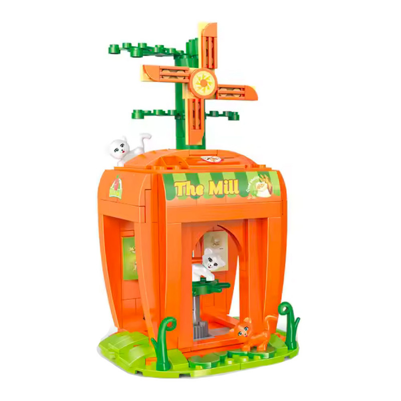 ساختنی کوگو مدل آسیاب طرح هویج