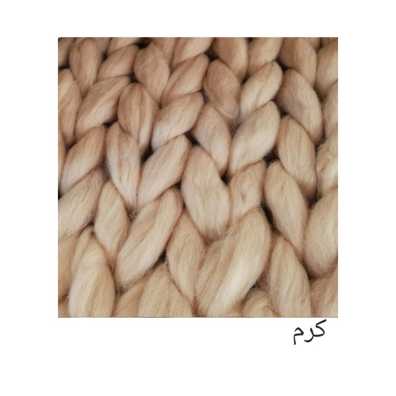 شال مبل و تخت مدل چانکی سایز 110x50 سانتی متر