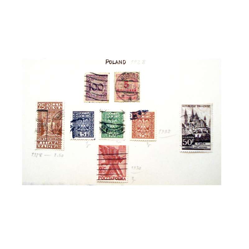 تمبر یادگاری مدل تاریخی کد DS1977 مجموعه 8 عددی