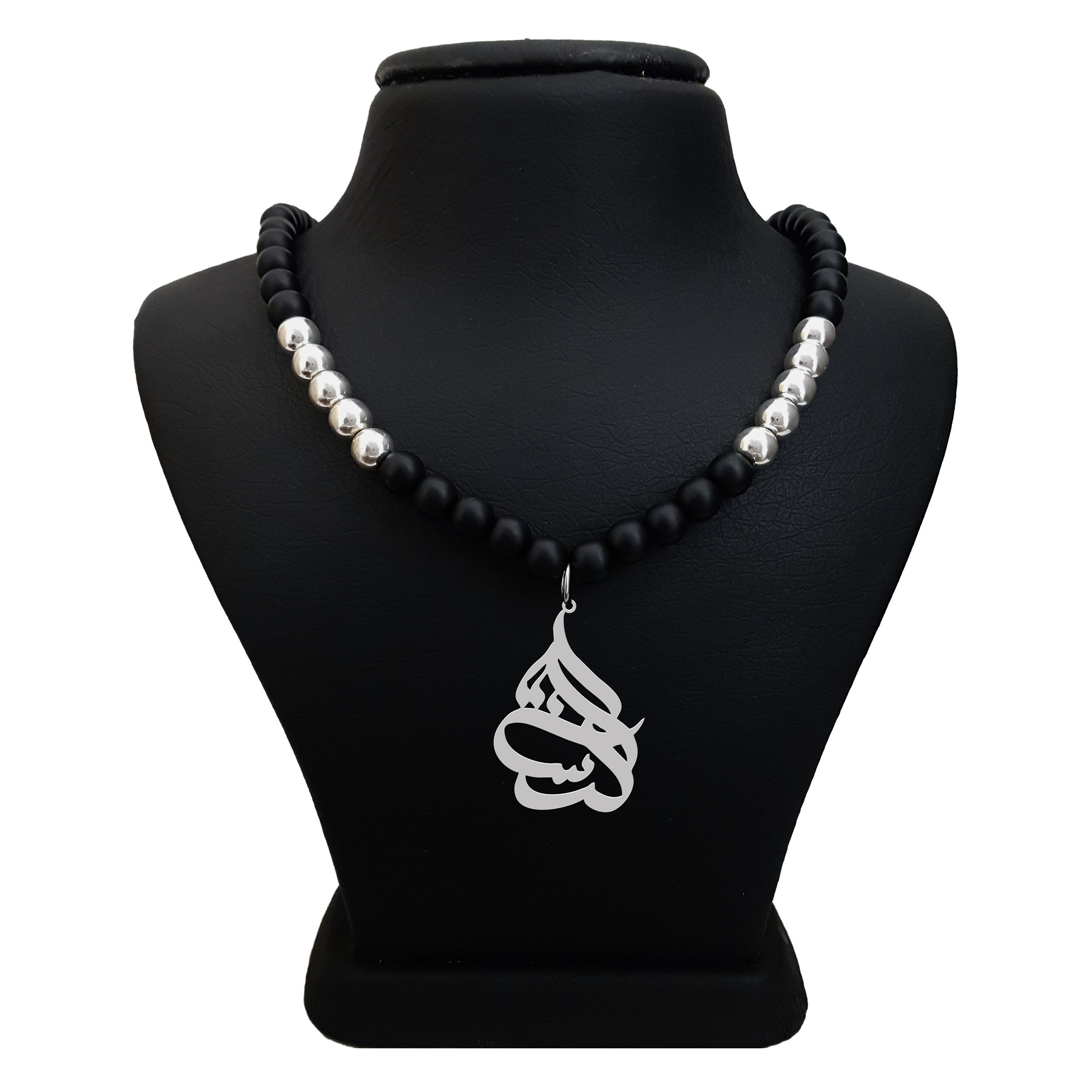 گردنبند نقره مردانه ترمه ۱ مدل گرشا کد ma 1457